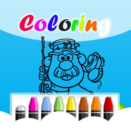 Coloring Kids Game for Mr Potato Edition icon