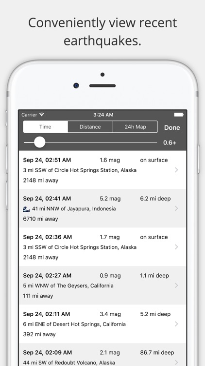 Earthquake Monitor screenshot-3