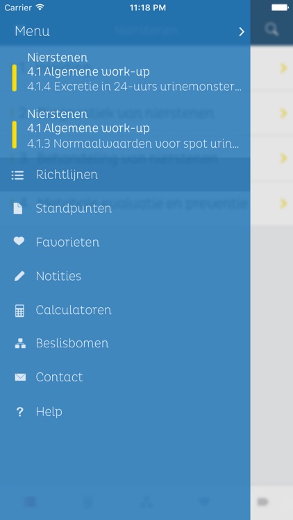 NVU Richtlijnen