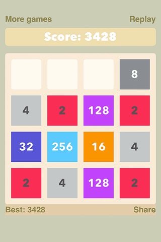 2048 Game - Endless Mode screenshot 4