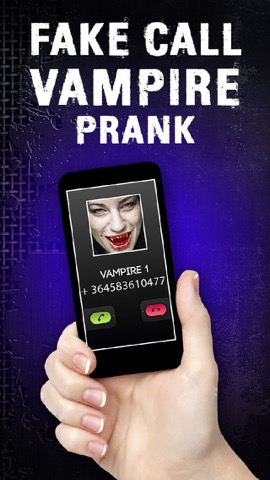 Fake Call Vampire Prankのおすすめ画像1