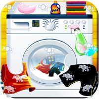Kids Clothes Washing Game - Crazy baby handmachine cloth wash and dressup girls little spa Fun