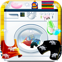 niños ropa lavado juego loco bebé mano máquina paño lavado y dressup niñas poco spa diversión