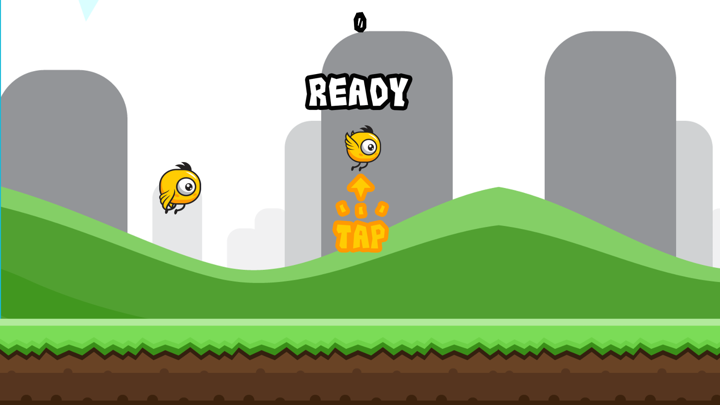 Screenshot #2 pour Flappy Wigs