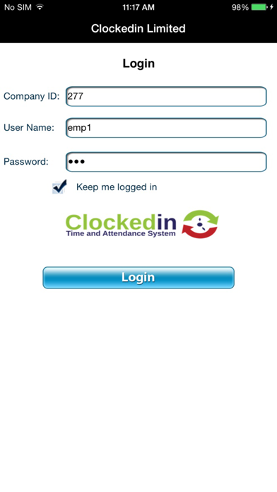 App screenshot