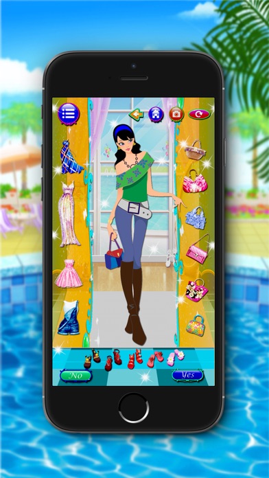Screenshot #1 pour Pool Party Rock On - Free Dress Up and Makeover with Your Friends