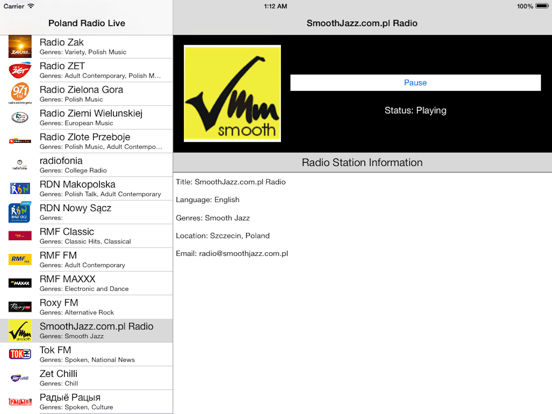 Screenshot #6 pour Poland Radio Live Player (Polish / Polska)