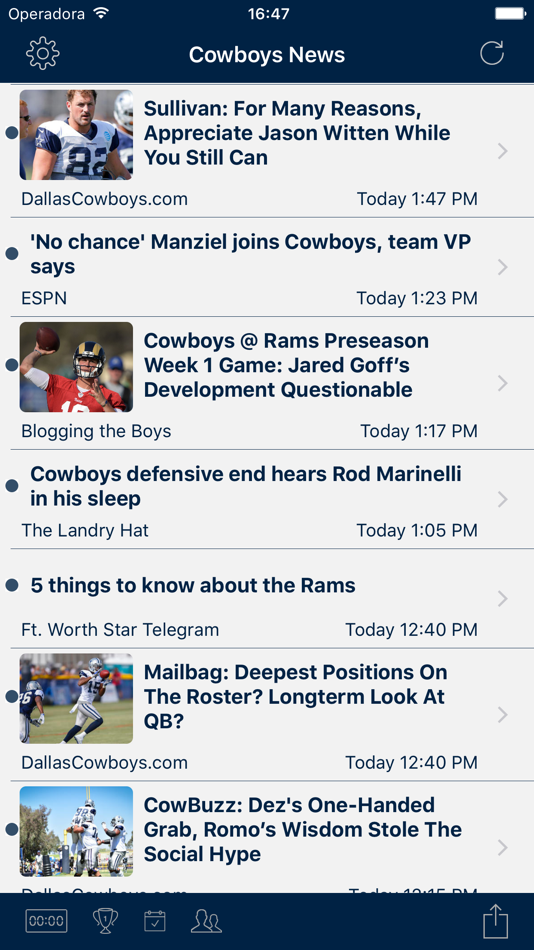 Football News - Dallas Cowboys - 1.6 - (iOS)