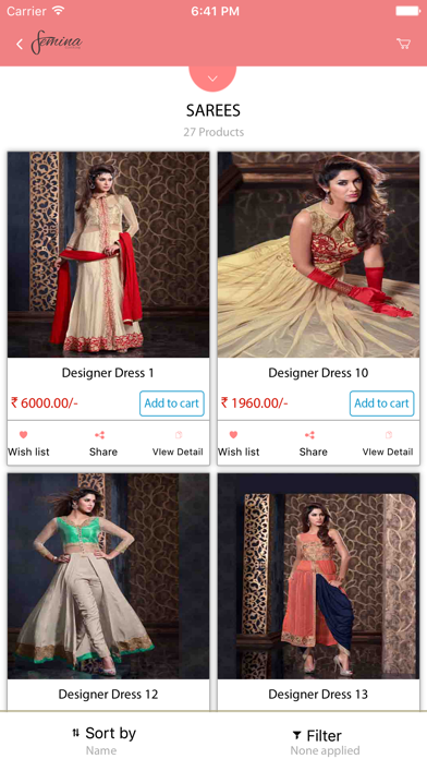 Screenshot #3 pour Femina Clothings