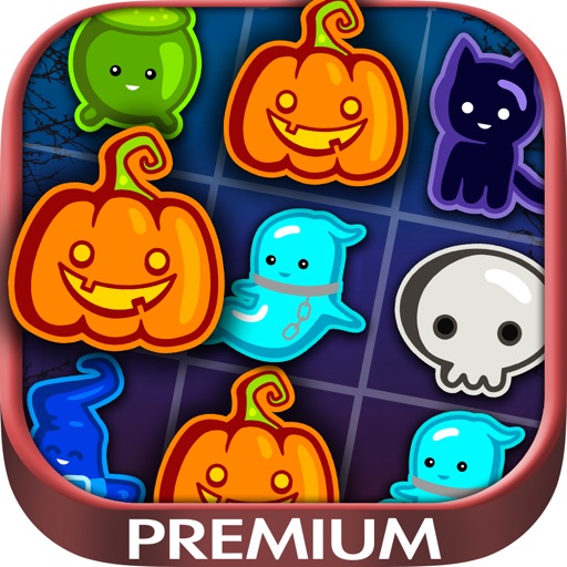 Cats & witches Halloween crush  - Premium iOS App