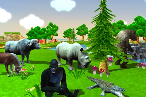 Wild Animal Zoo simulator screenshot 4