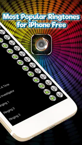 Game screenshot Most Popular Ringtones for iPhone Free – Custom Music Text Tones, Alarm Sounds and Alerts apk