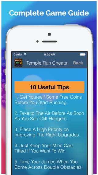 Guide for Temple Run Tips & Cheatsのおすすめ画像3
