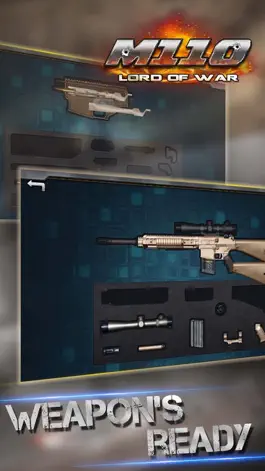 Game screenshot M110 the Sniper Rifle Gun Builder and Shooting Game by ROFLPlay apk
