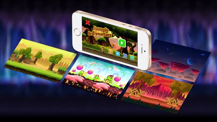 Jungle Adventures World : The cute Elf endless run and jump free games for kids