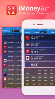 imoney air · currency exchange iphone screenshot 1