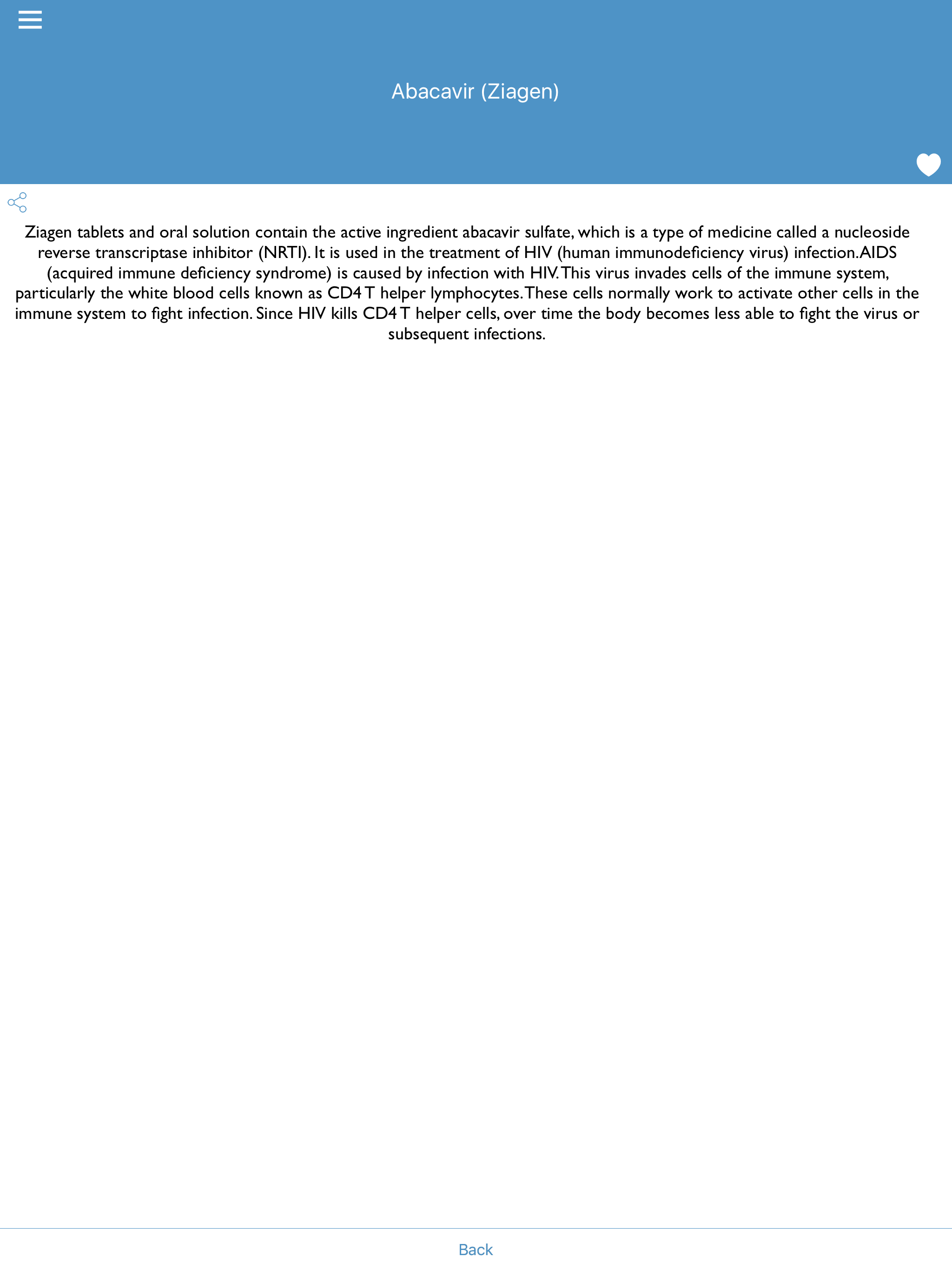 Medical Dictionary Lite screenshot 7