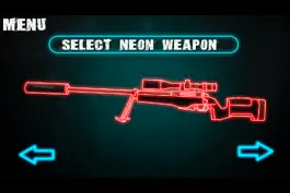 Game screenshot Simulator Neon Weapon Prank apk