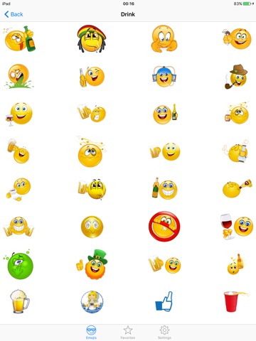 Adult Emojis Icons Pro - Naughty Emoji Faces Stickers Keyboard Emoticons for Textingのおすすめ画像3