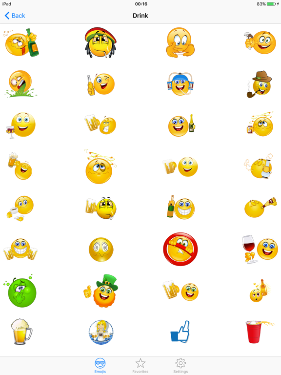 Screenshot #6 pour Adult Emojis Icons Pro - Naughty Emoji Faces Stickers Keyboard Emoticons for Texting