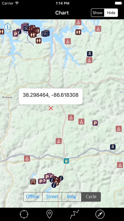 Hoosier National Forest – GPS Offline Navigator screenshot-4