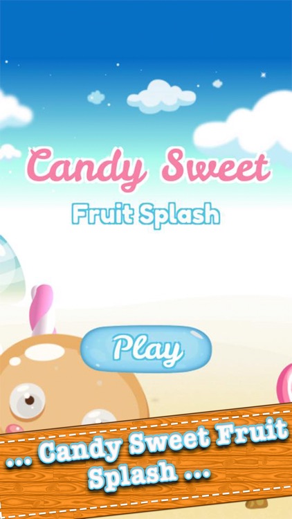 Candy Sweet Fruit Splash - Match and Pop 3 Puzzle