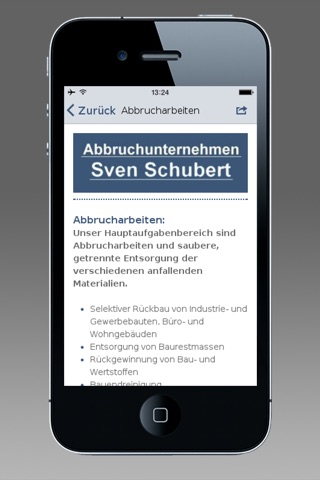 Abbruchunternehmen Schubert screenshot 2