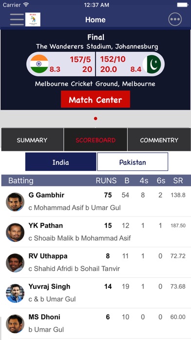 How to cancel & delete Live Cricket Matches- Full Score from iphone & ipad 1