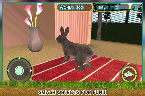 Pet Rabbit 3D Simulator screenshot 3