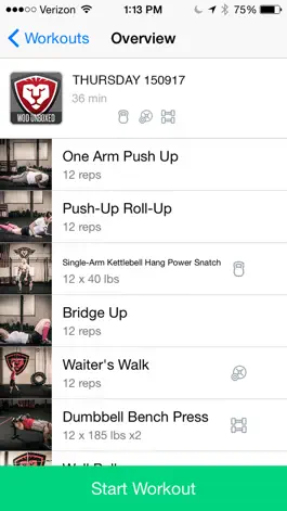 Game screenshot WOD Unboxed Workouts by Coach Ranier apk