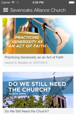 Sevenoaks Alliance Church screenshot 3