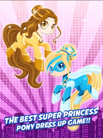 Супер Пони Hero Girl - Моя маленькая принцесса Пони одеваются игры бесплатно для iPad