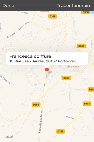 Francesca Coiffure screenshot 2