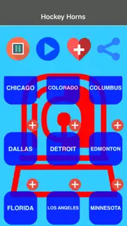 hockey horns - play and share all 30 team's goal songs iphone screenshot 3