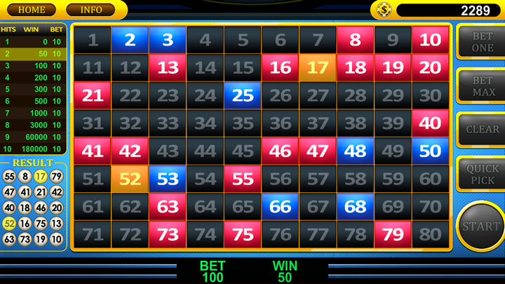 Screenshot #1 pour Keno Casino TV
