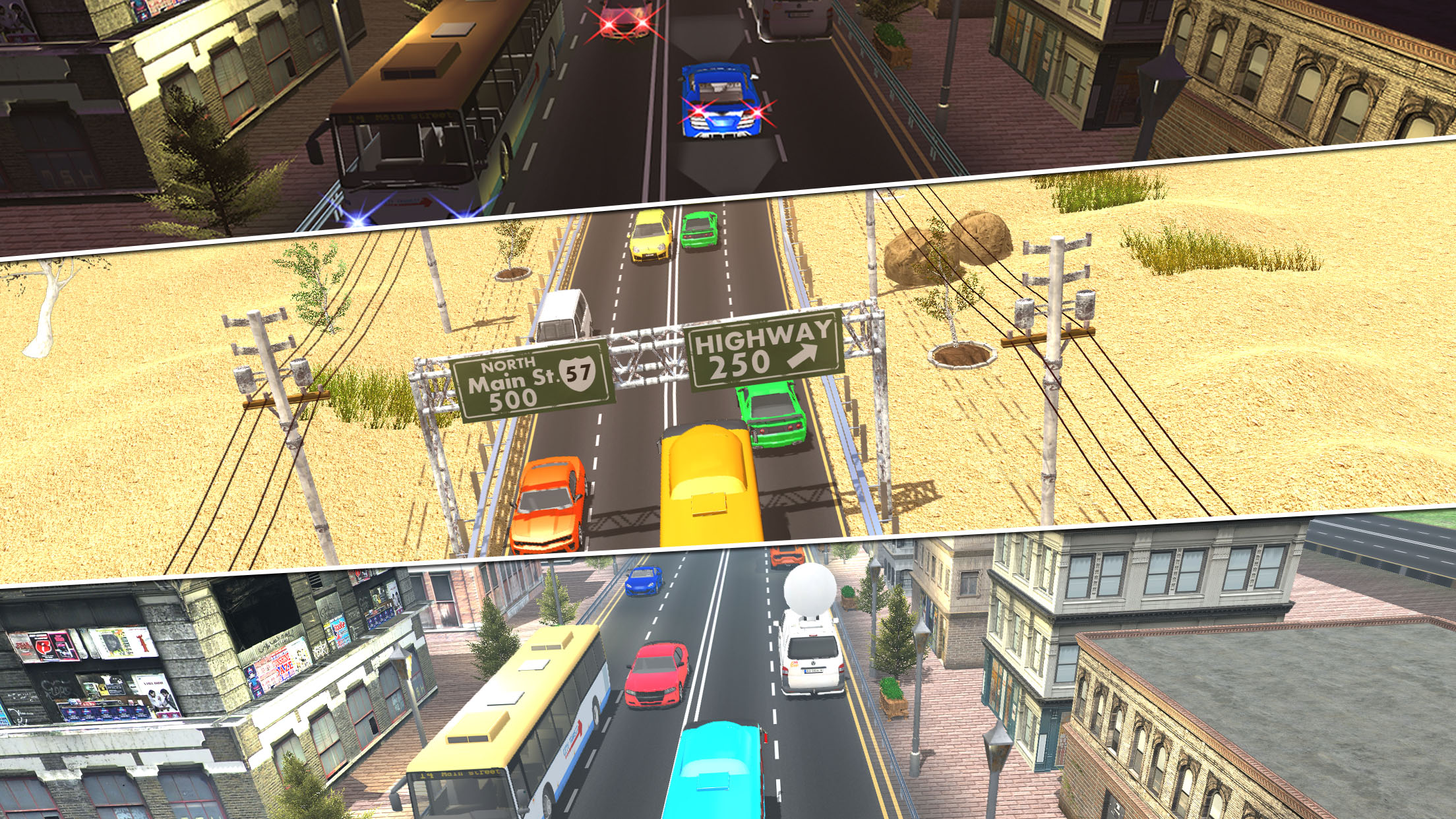 Endless Traffic Highway Racer