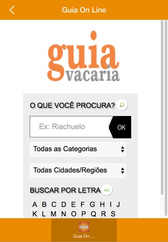 Guia Vacaria screenshot 2