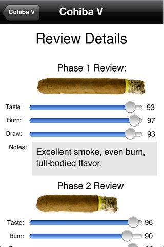 Cigar Review Pro screenshot 3