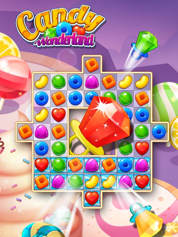 Candy Wonderland iPad screenshot 4 - Games app