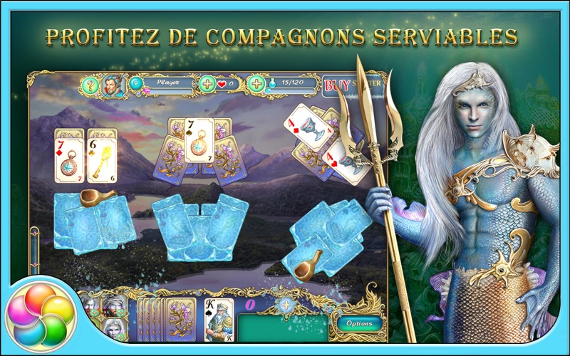 Screenshot #2 pour Emerland Solitaire: Endless Journey