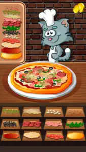 Pizza Cat Chef screenshot #2 for iPhone