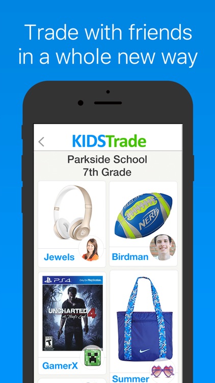 KidsTrade - Trade With Friends