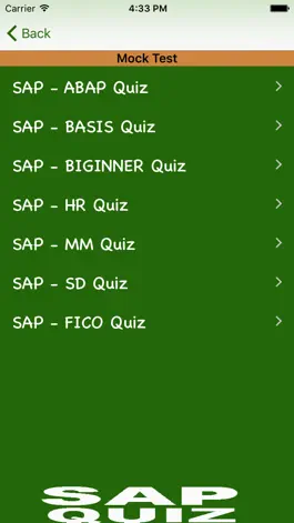 Game screenshot SAP QUIZ mod apk