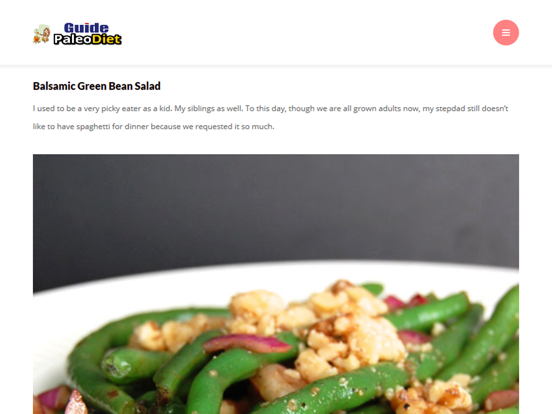 Screenshot #5 pour Guide For Paleo Diet
