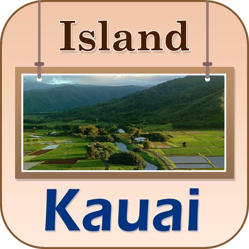 Kauai Island Offline Map Tourism Guide