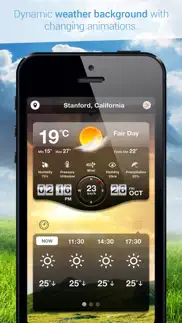 weather cast - live forecasts iphone screenshot 1
