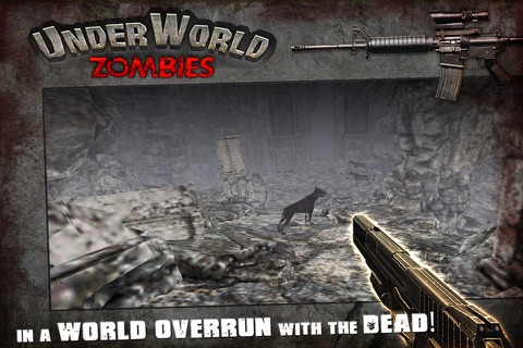 Underworld Resident Canines - Underground Dungeon Survival Zombie Game screenshot 3