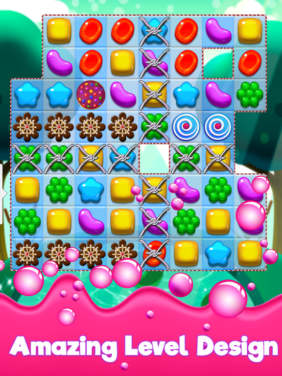 Candy Gummy Bears - The Kingdom of Match 3 Gamesのおすすめ画像2