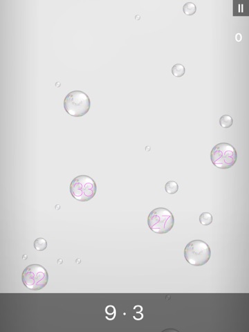 Bubble Stream - Math Edition screenshot 2