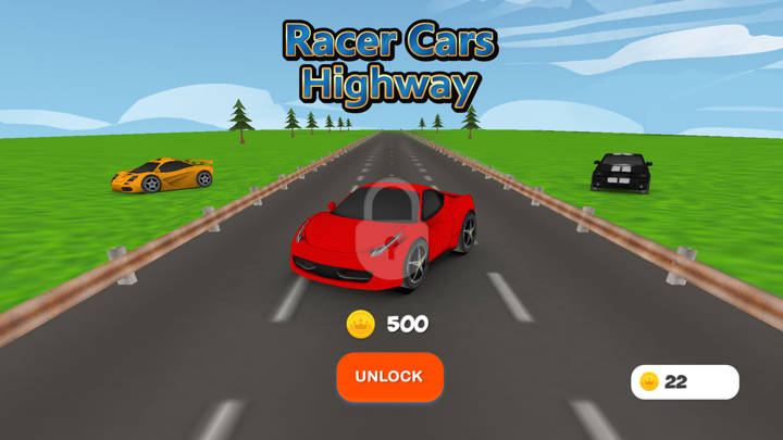 Screenshot #2 pour Racer Cars : Highway 3D for TV